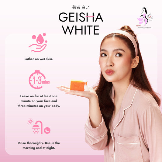 Geisha White Classic Kojic Bar 3x 65g