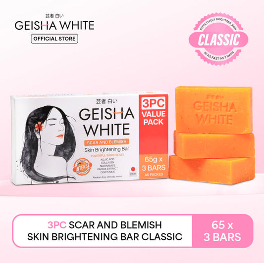 Geisha White Intense Kojic Bar 3x 65g