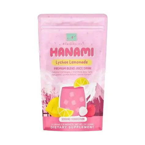 Hanami Lychee Lemonade Juice Drink 10 sachets