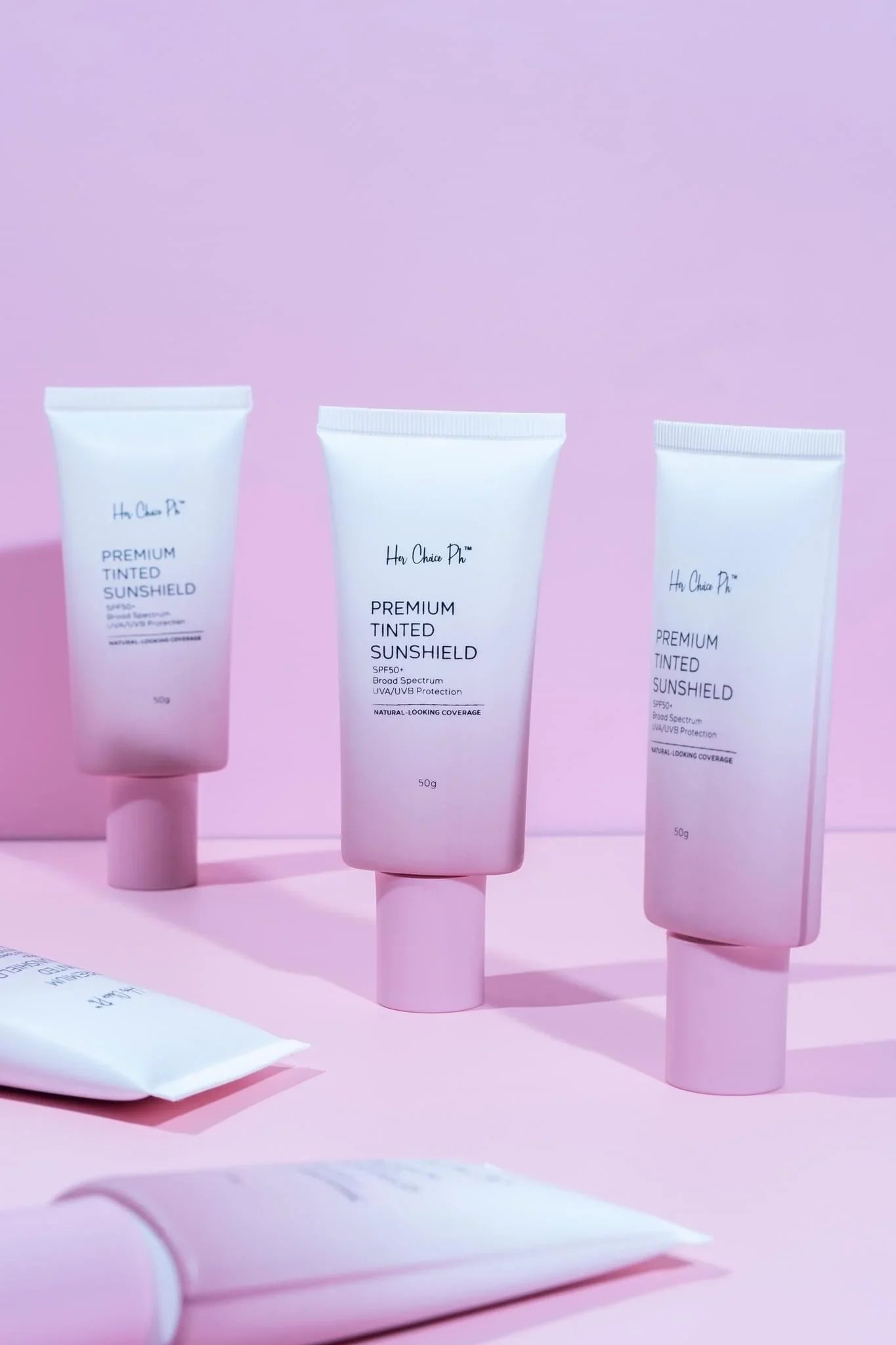 Her Choice Premium Tinted Sunshield SPF 50 PA+++