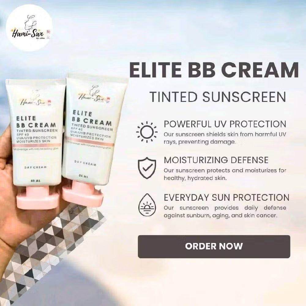 Hami San Elite BB Cream Tinted Sunscreen SPF40 50ml