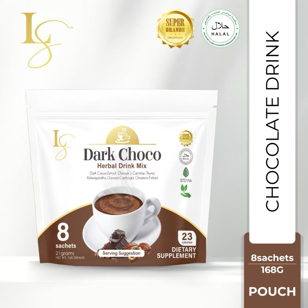 Luxe Slim Dark Chocolate 8 sachets