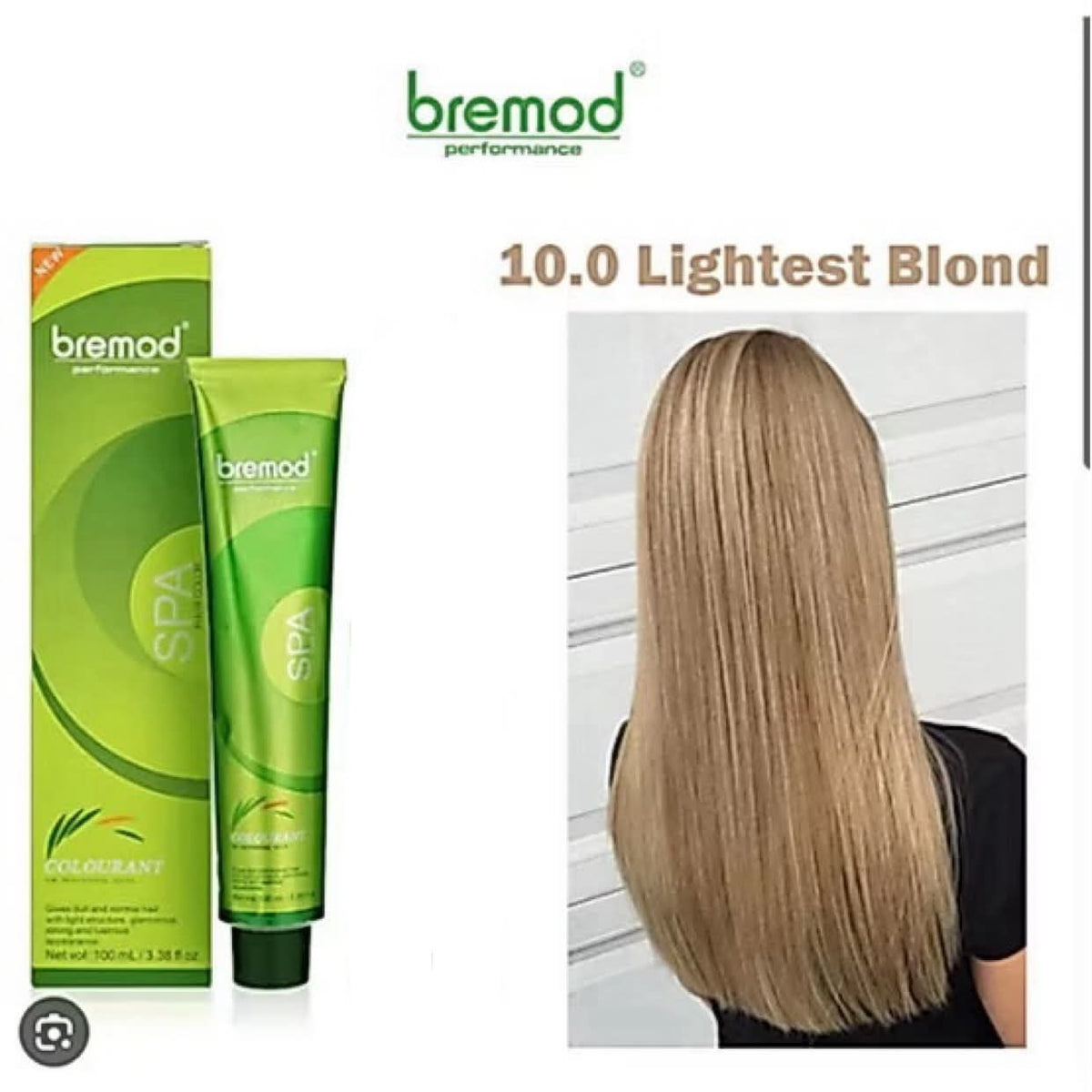 Bremod Performance Colourant Hair Colour 100ml