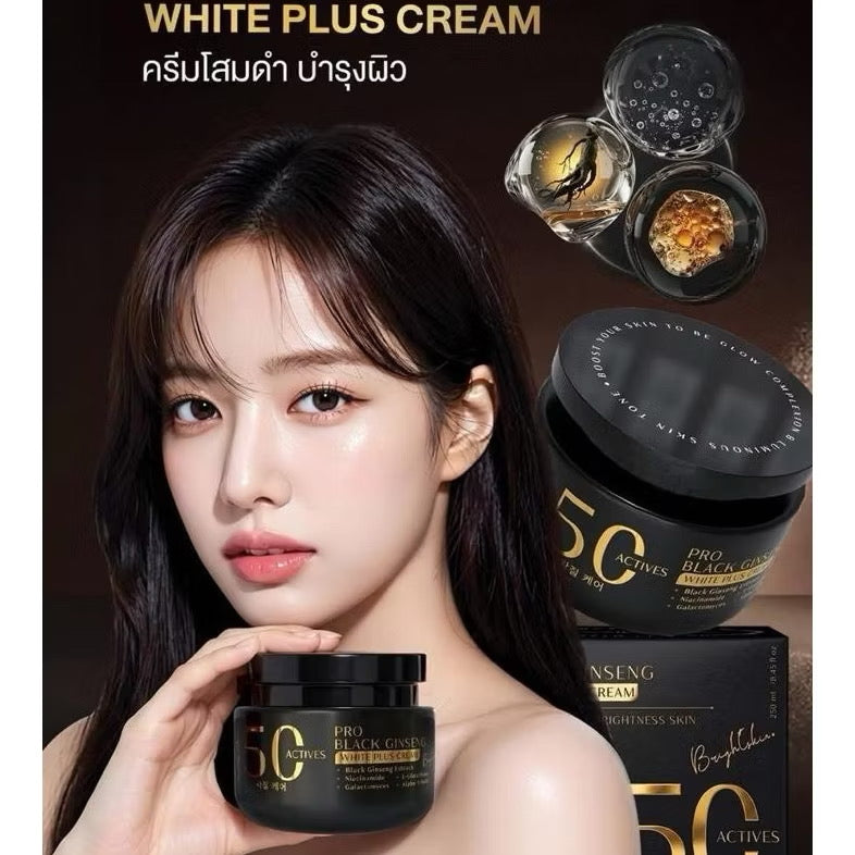 Jennie Moon Pro Black Ginseng White Plus Cream 50 Actives 250ml