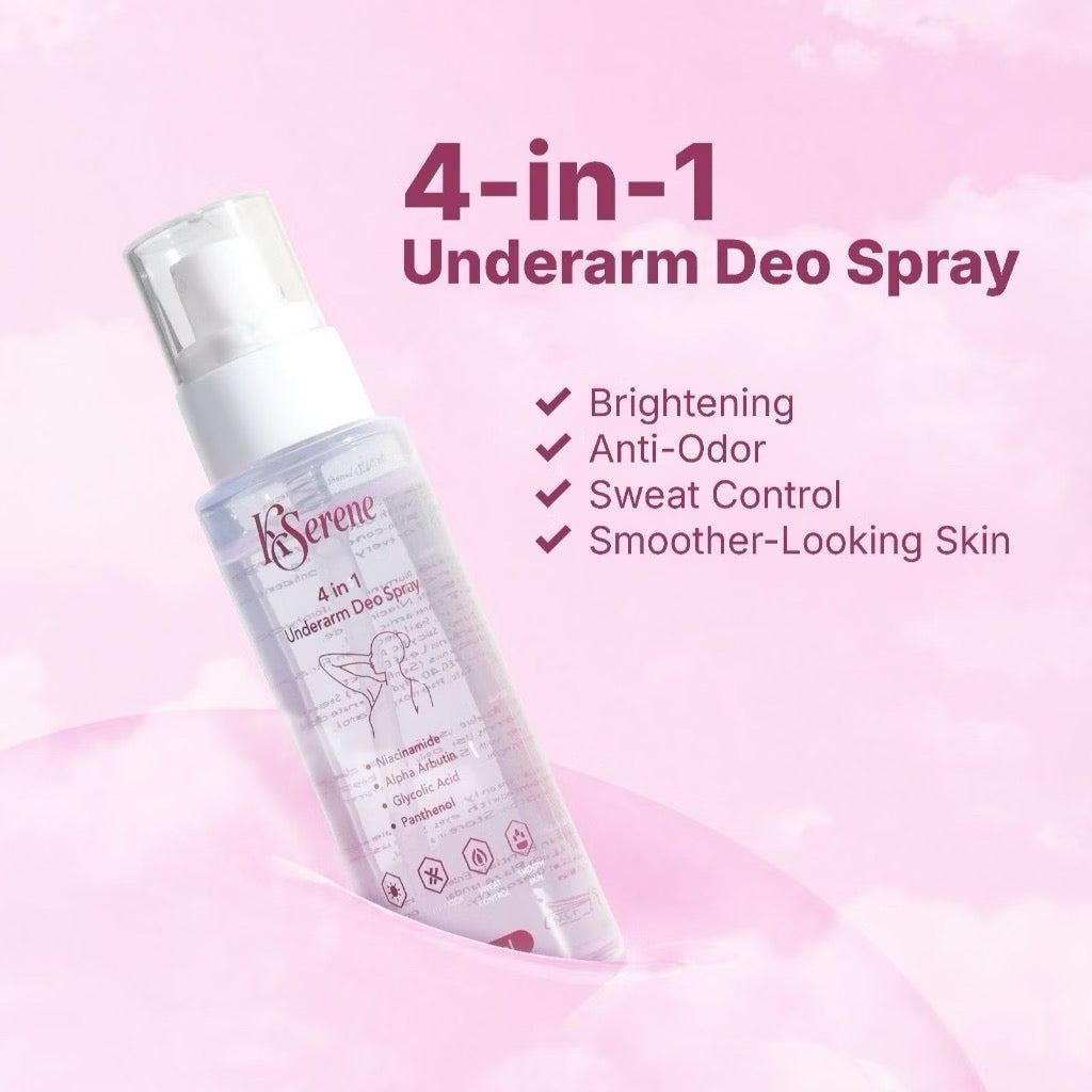 KSerene 4 in 1 Underarm Deo Spray 60ml