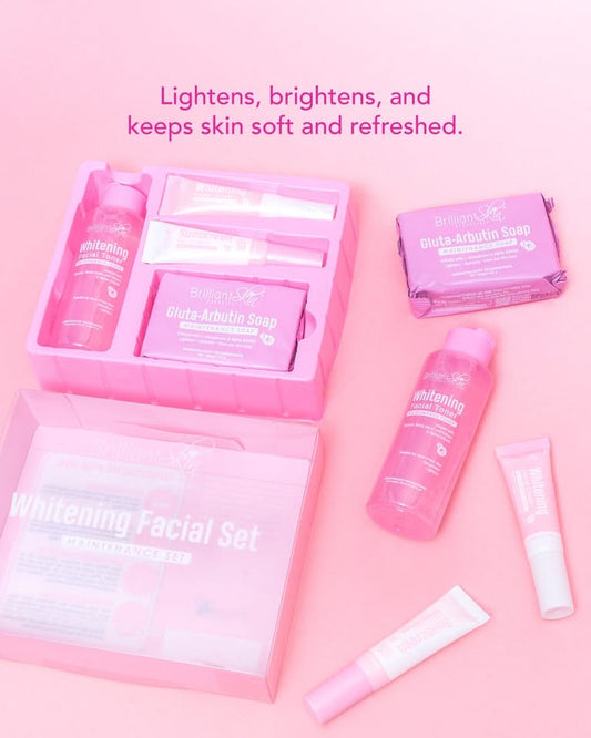 Brilliant Skin Whitening Facial Maintenance Set