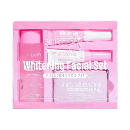 Brilliant Skin Whitening Facial Maintenance Set