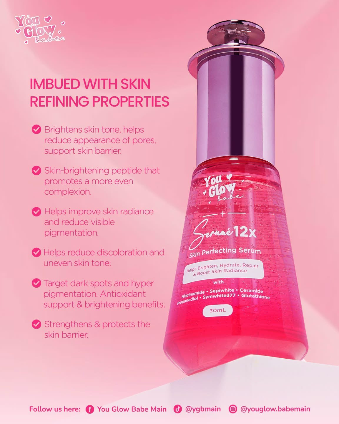 You Glow Babe Serume 12x Skin Perfecting Serum 30ml