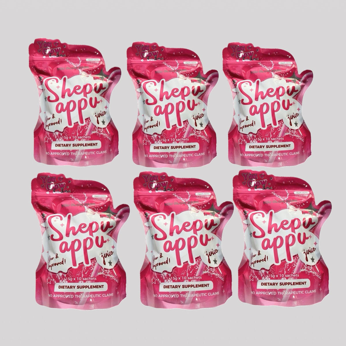 You Glow Babe Shepu Appu Juice BUNDLE OF 6