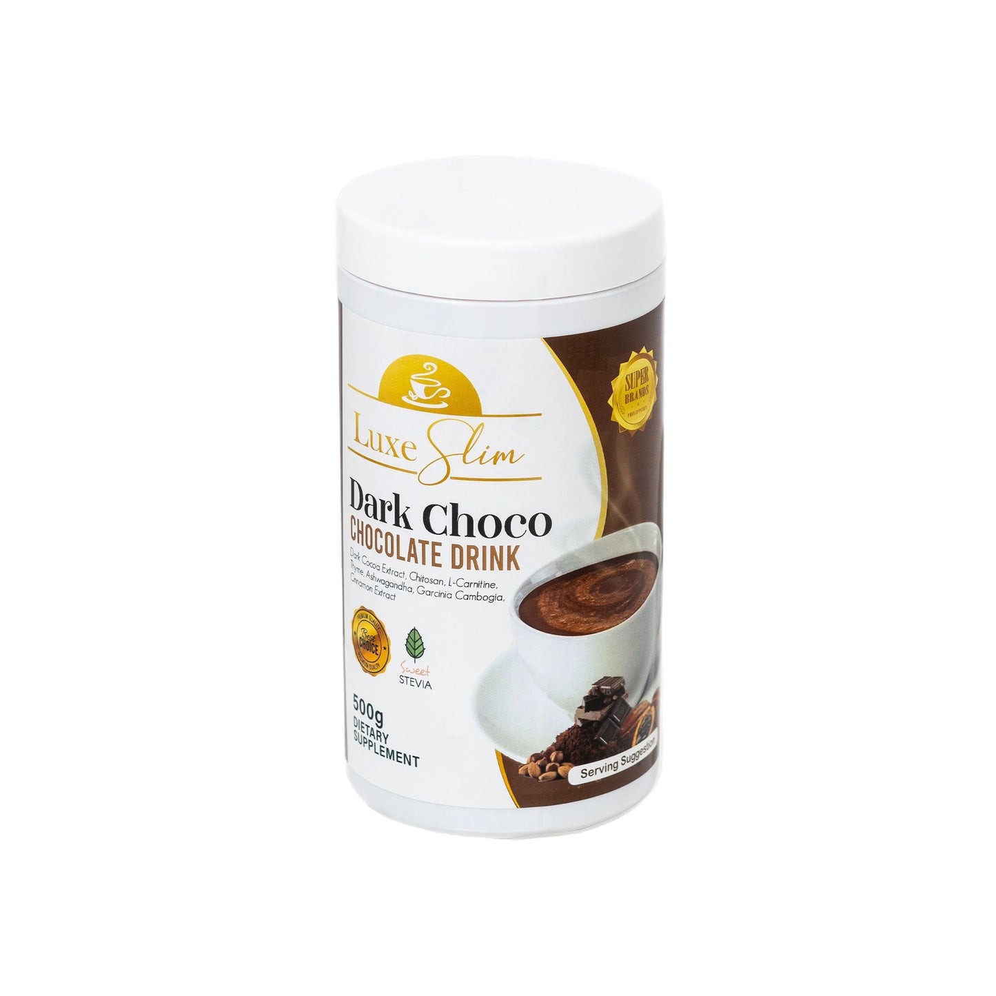 Luxe Slim Dark Choco 500g