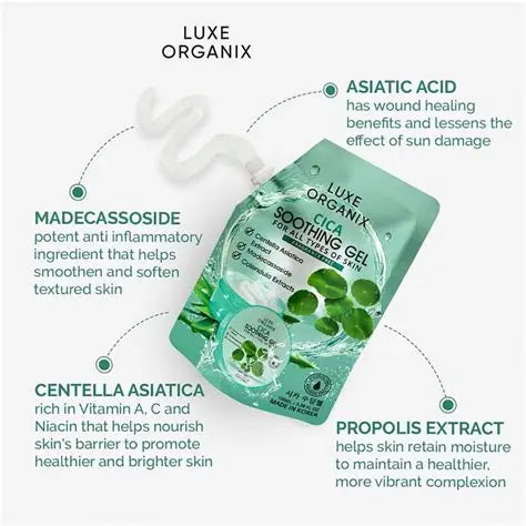 Luxe Organix Soothing Gel Cica 100ml
