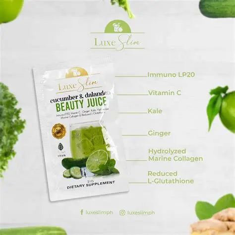 Luxe Slim Cucumber & Dalandan Beauty Juice - 500g
