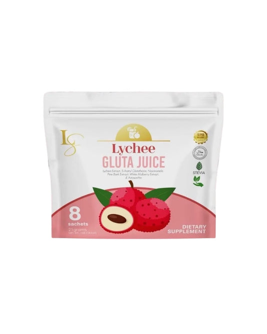 Luxe Slim Lychee Gluta Juice 21g x 8 Sachets