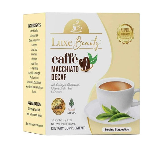 Luxe Slim Caffe Macchiato DECAF - Pouch 10 sachets