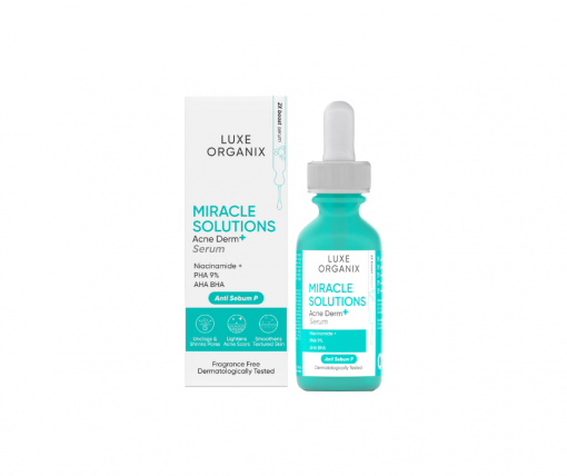 Luxe Organix Miracle Solutions Acne Derm + Serum 30ml
