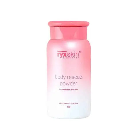 RyxSkin Body Rescue Powder For Underarm and Foot Deodorant Powder 50g