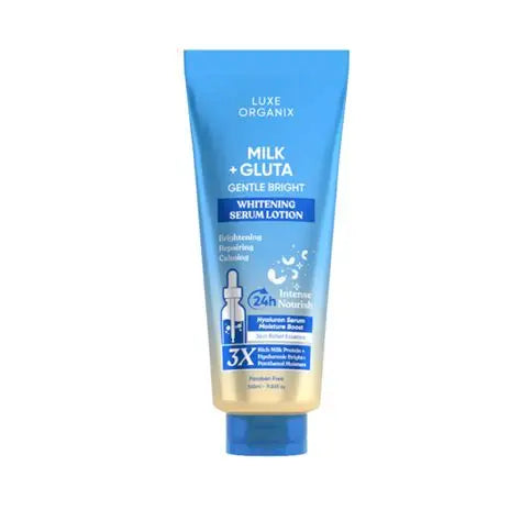 Luxe Organix - MILK + GLUTA WHITENING SERUM LOTION 350ml