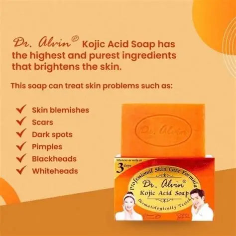 Dr. Alvin Kojic Acid Soap 135g