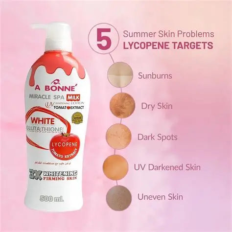 A Bonne Miracle Spa Milk Lotion Tomato Extract 500ml