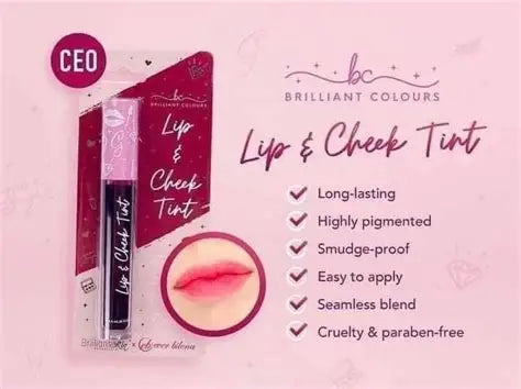 BRILLIANT COLOURS LIPS & CHEEK TINT