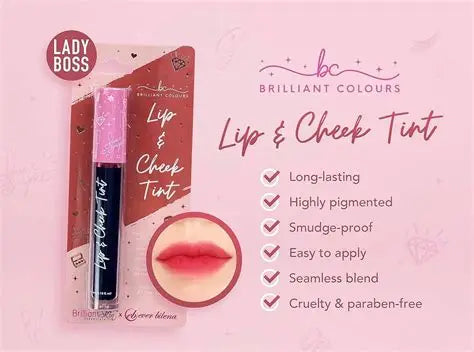 BRILLIANT COLOURS LIPS & CHEEK TINT