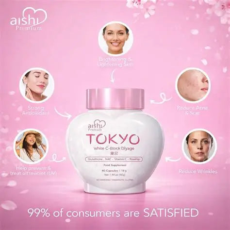 Aishi Premium Tokyo White C-Block 60 Capsules