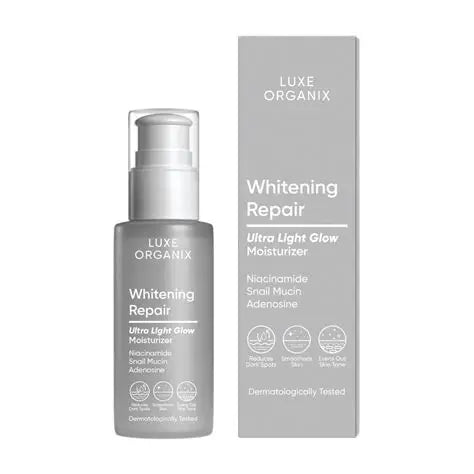 Luxe Organix Whitening Repair Ultra Light Glow Moisturizer 80ml
