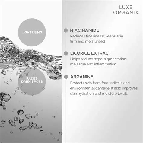 Luxe Organix Whitening Repair Ultra Light Glow Toner 150ml