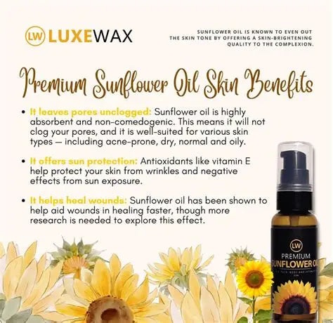 Luxewax Organic Sunflower Oil