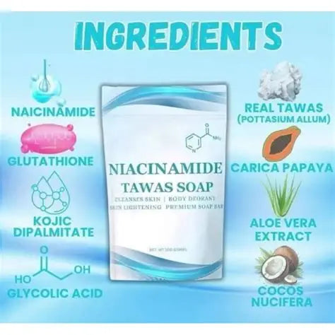 The Original Niacinamide Tawas Soap 100g