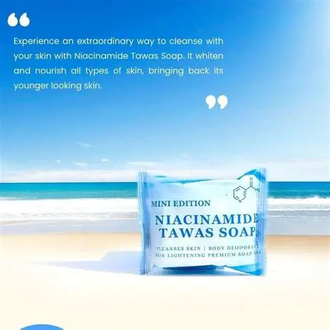 The Original Niacinamide Tawas Soap MINI EDITION 50g