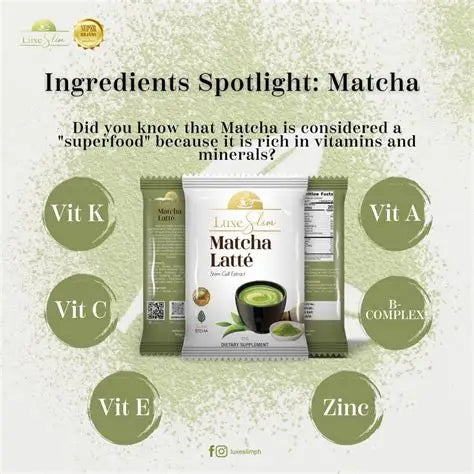 Luxe Slim Matcha Latte 210g x 10 sachets