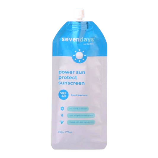 SEVENDAYS Power Sun Protect Sunscreen SPF 40 50g SACHET