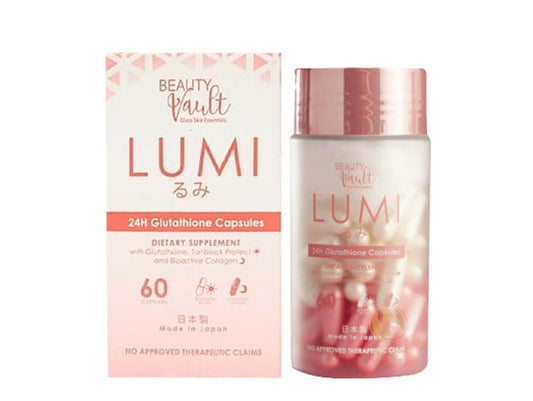 Beauty Vault Lumi 24H Glutathione 60 Capsules