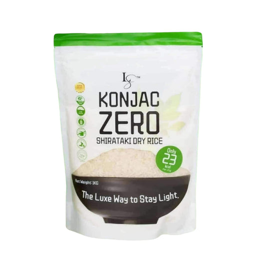 Luxe Slim Konjac Zero Shirataki Dry Rice 1kg