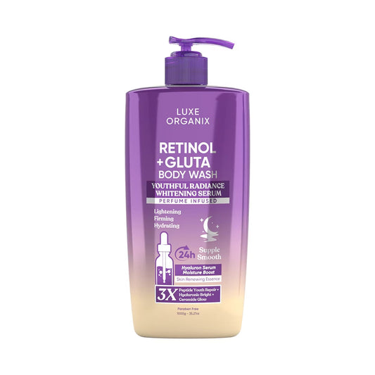 Luxe Organix Retinol + Gluta Whitening Serum Perfume Infused Body Wash 1000g