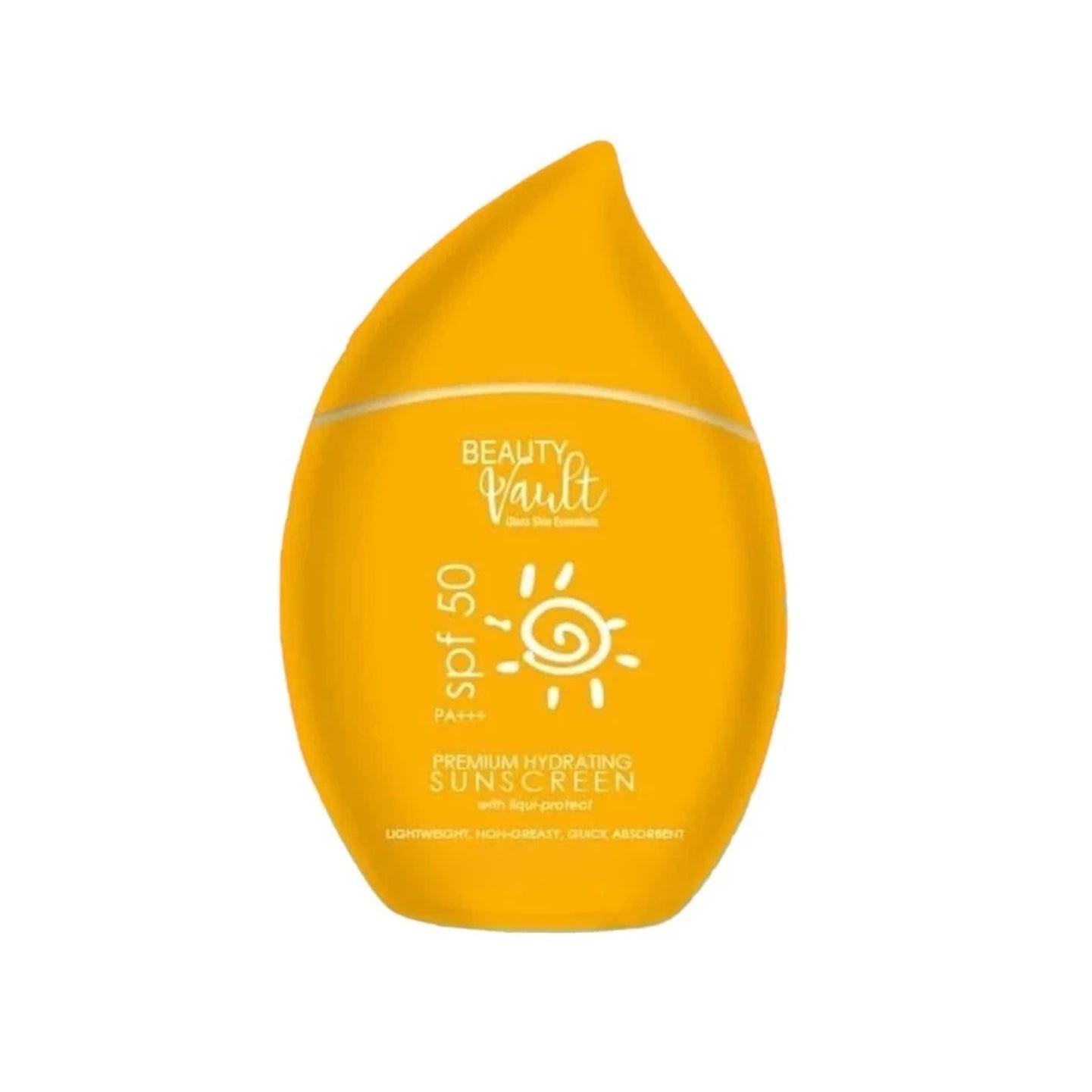 Beauty Vault Premium Hydrating Sunscreen SPF50 PA+++ 50g