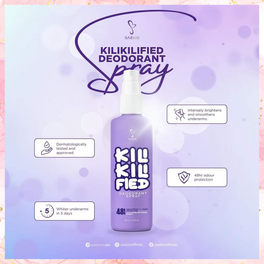 Saskin Kili Kili Fied Deodorant Spray - 60ml