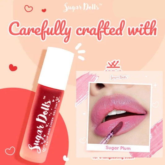 Sugar Dolls Lip and Cheek Gel Tint (Sugar Plum)