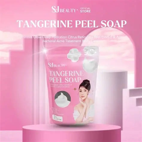 S&J BEAUTY Tangerine Peel Soap 70g x 5 pcs
