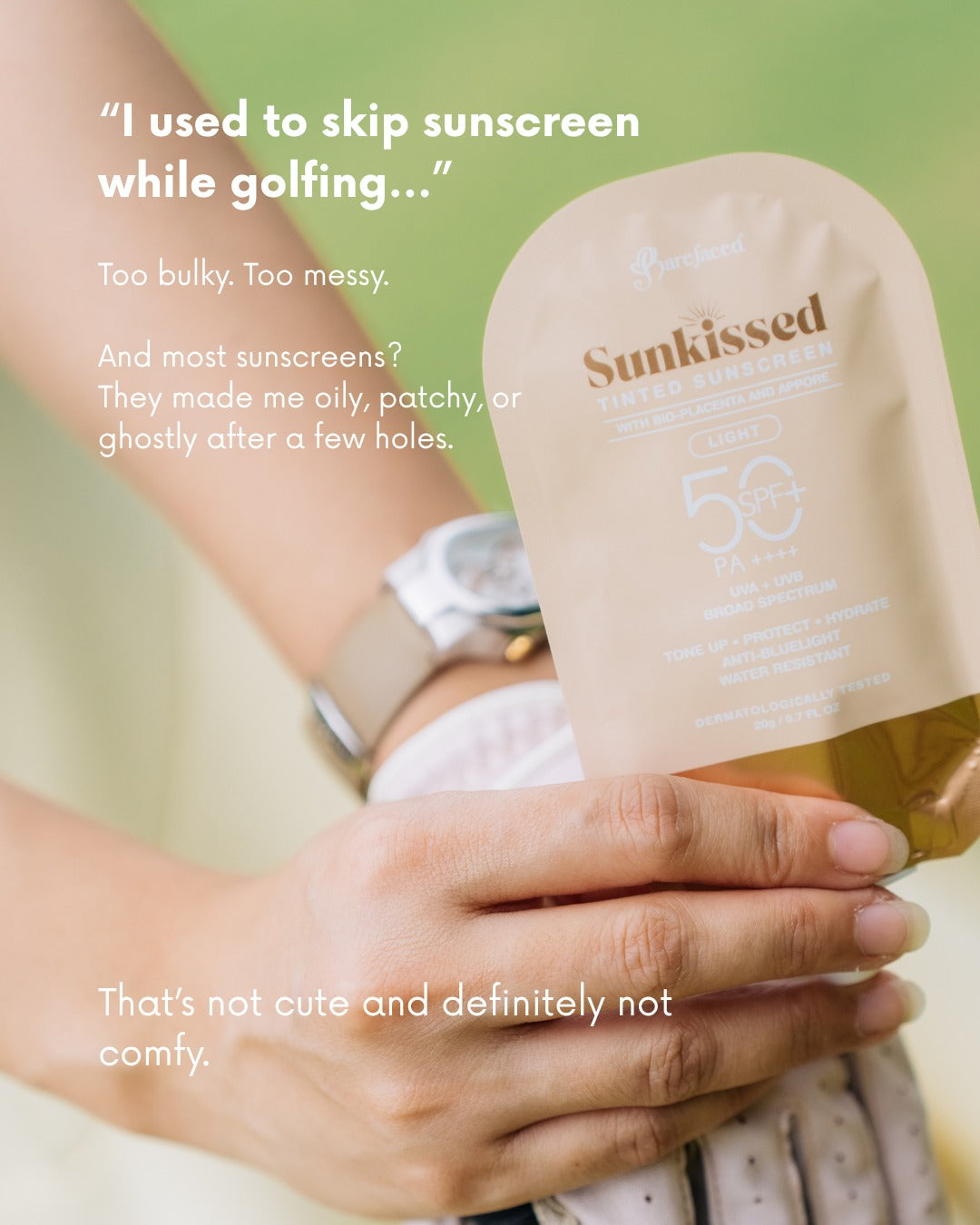 Barefaced Sunkissed Tinted Sunscreen LIGHT SPF 50+ PA++++ 20g