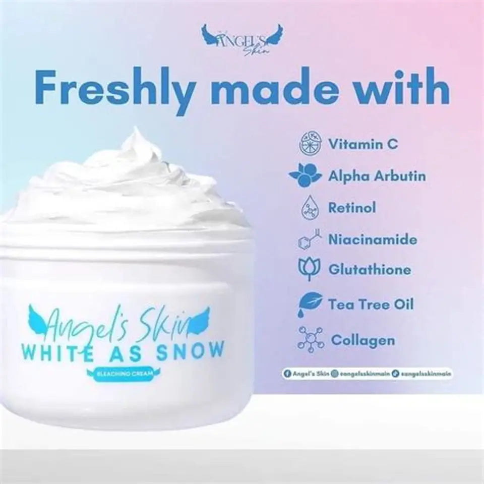 Angel Skin White As Snow Bleaching Cream