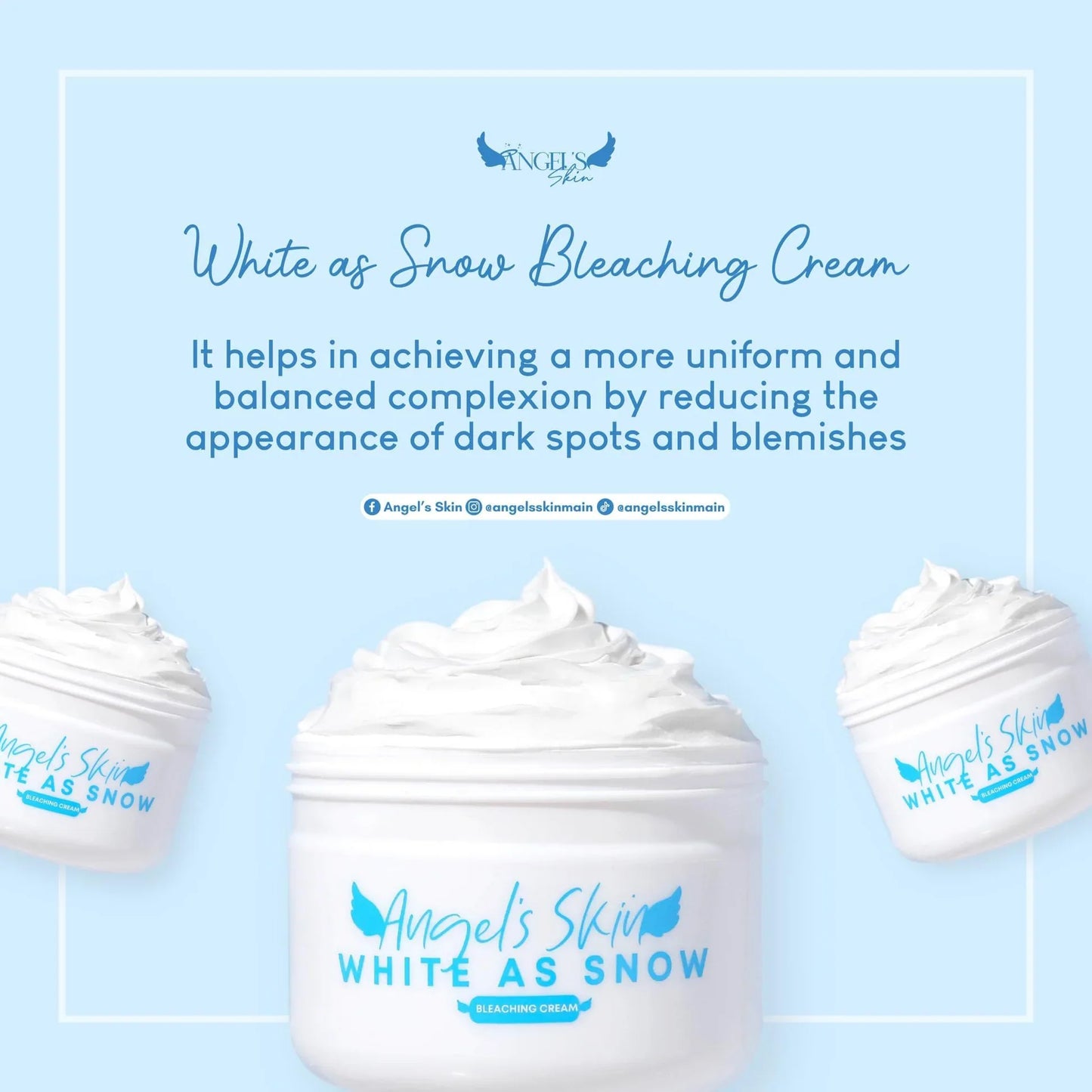 Angel Skin White As Snow Bleaching Cream
