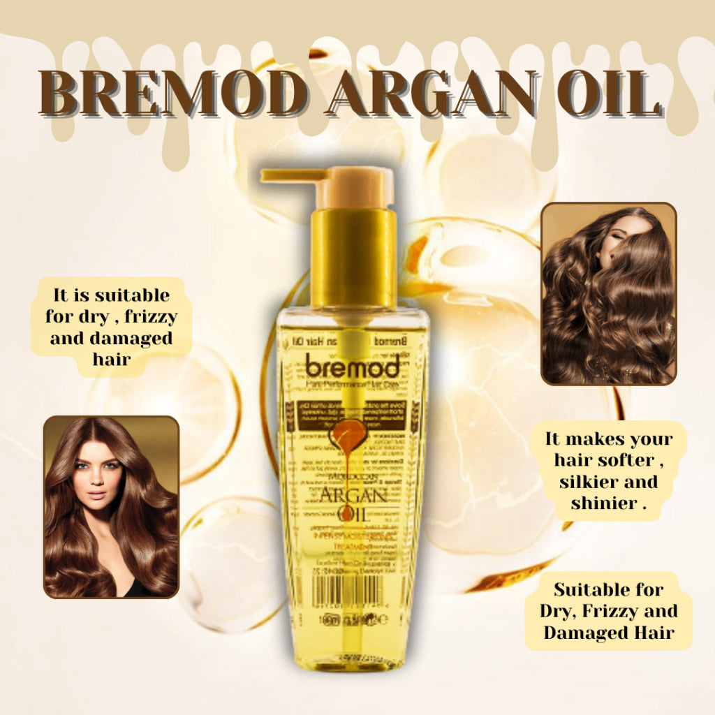 Bremod Moroccan Argan Oil Hair Serum 100ml
