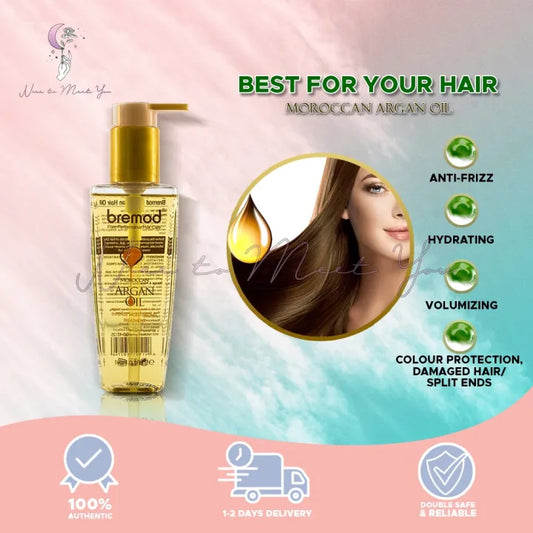 Bremod Moroccan Argan Oil Hair Serum 100ml
