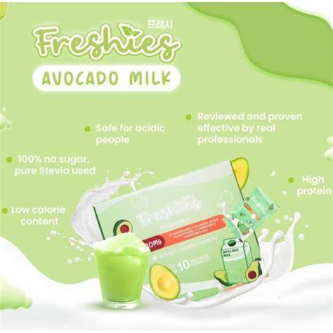 FreshiesBrighte Blanc Avocado Milk Flavor 10 sachets