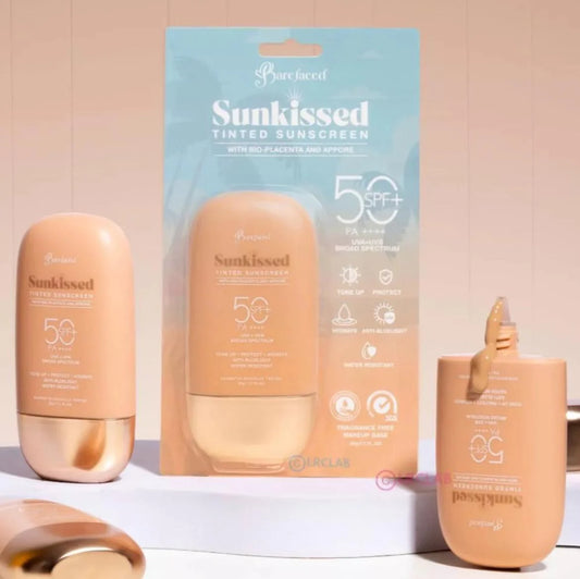 Barefaced Sunkissed Tinted Sunscreen SPF 50+ PA++++ 50g
