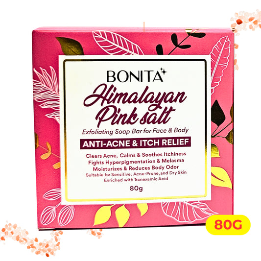 Bonita Himalayan Pink Salt Exfoliating Soap Bar