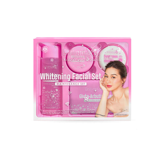 Brilliant Skin Whitening Facial Maintenance Set