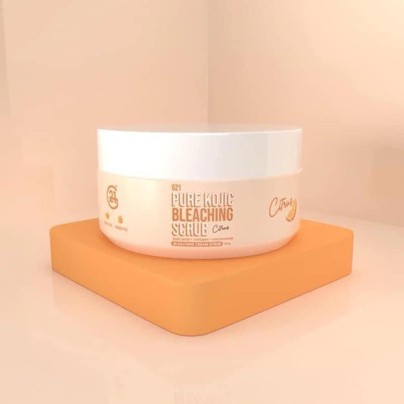 G21 Pure Kojic Bleaching Scrub Milky Citrus Body Scrub 300g